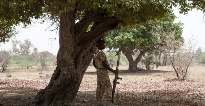 Soldat nigerian